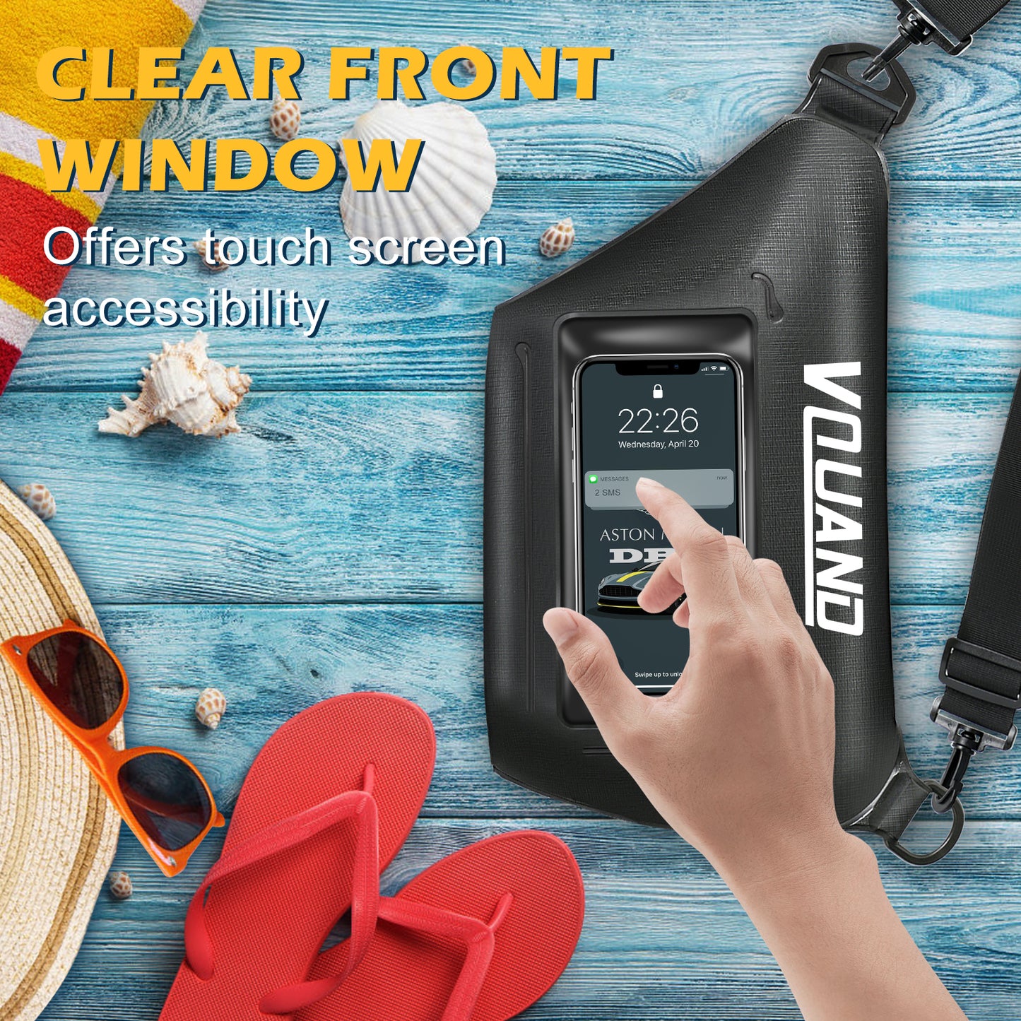 Waterproof Pouch Screen Touch Sensitive Waterproof Fanny Pack