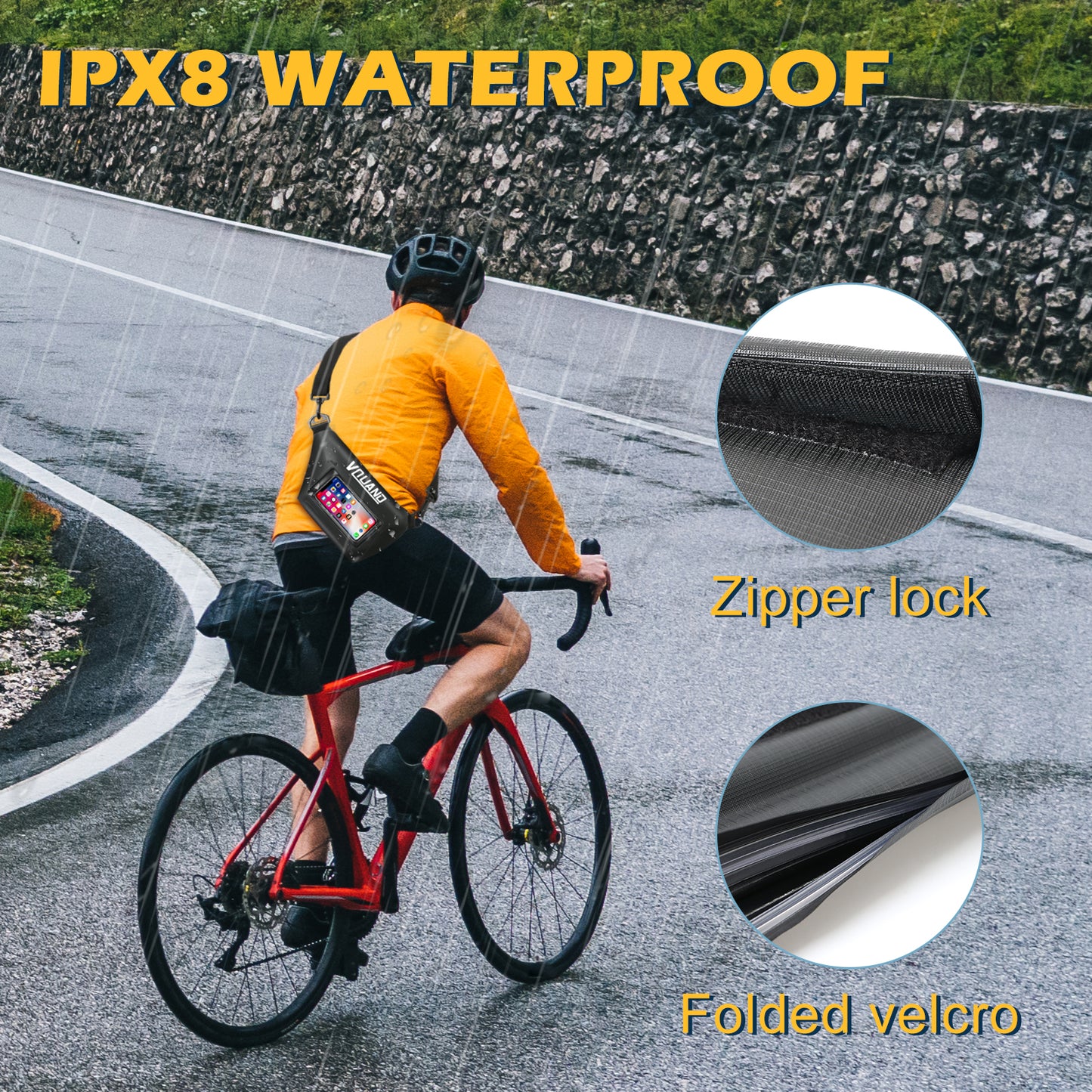 Waterproof Pouch Screen Touch Sensitive Waterproof Fanny Pack