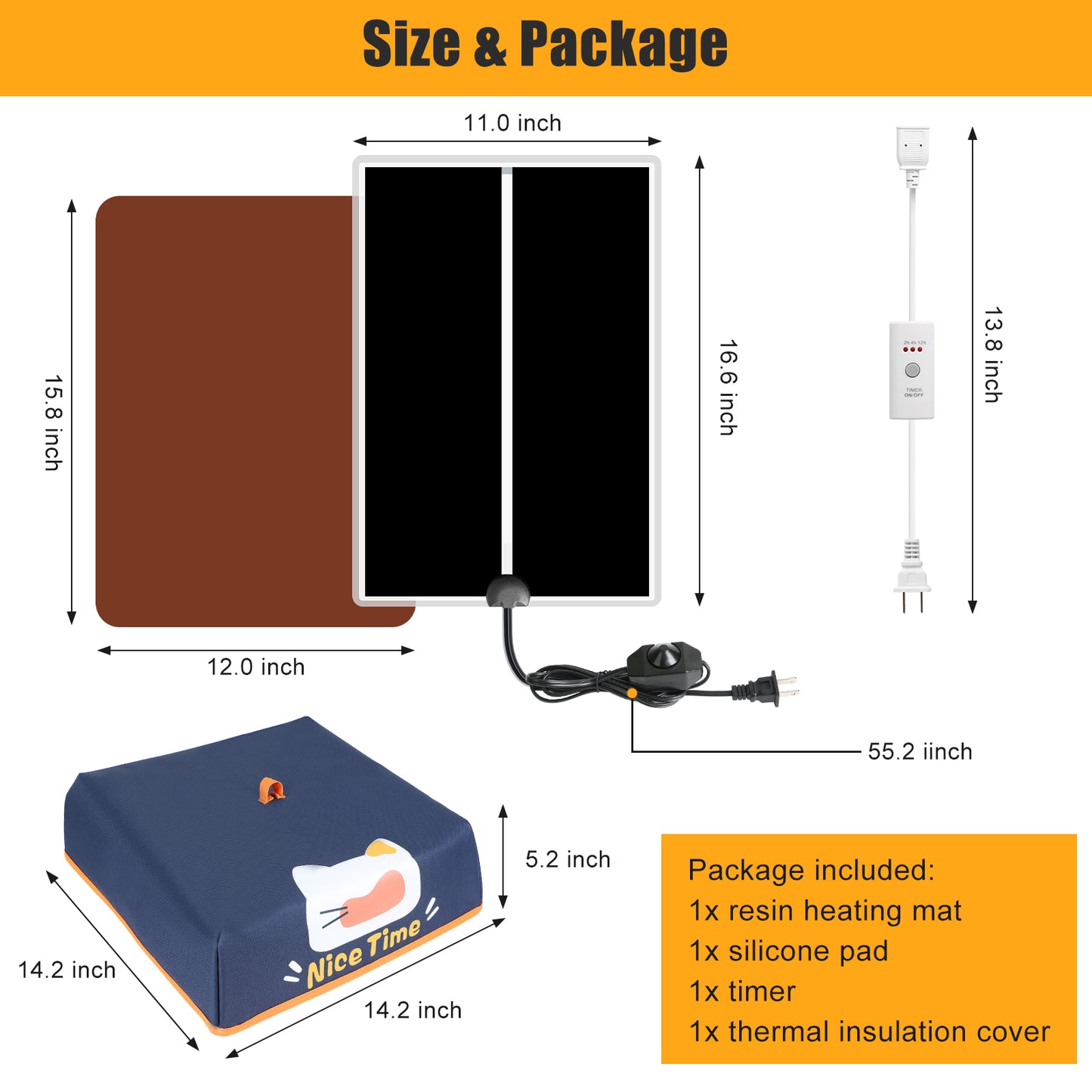 Resin Heating Mat with Timer