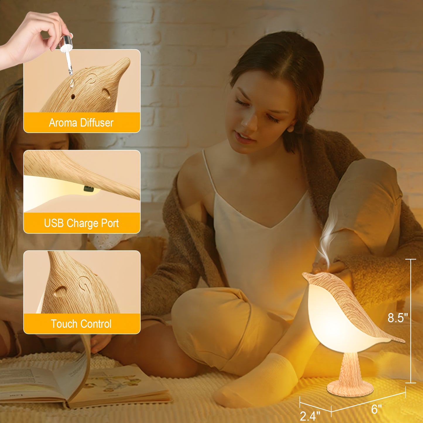 Bird Small Desk Lamp