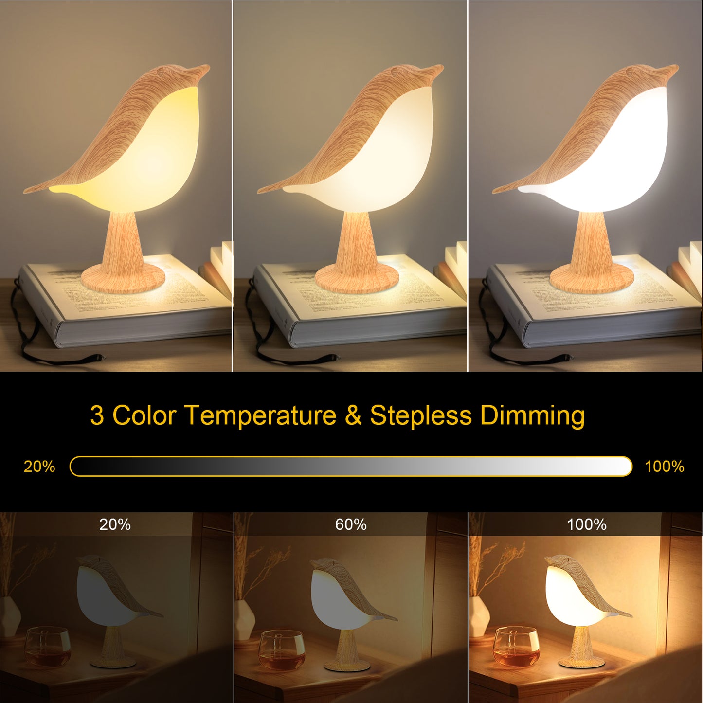 Bird Small Desk Lamp