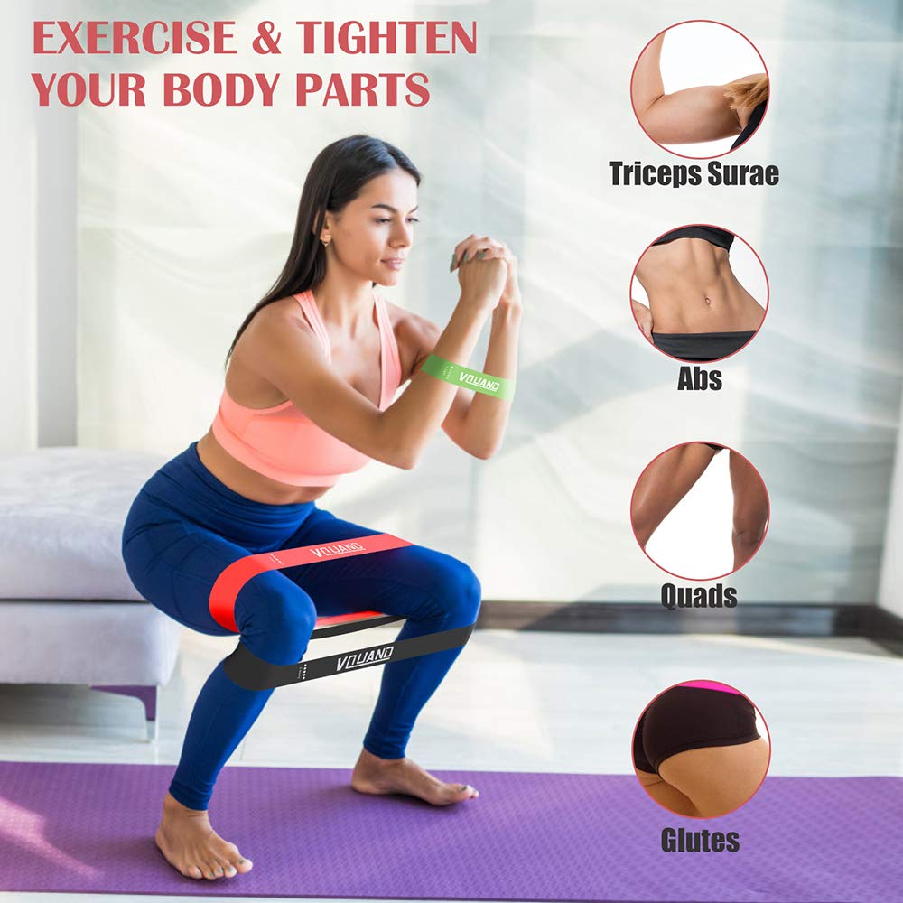 Resistance Exercise Bands Set for Women