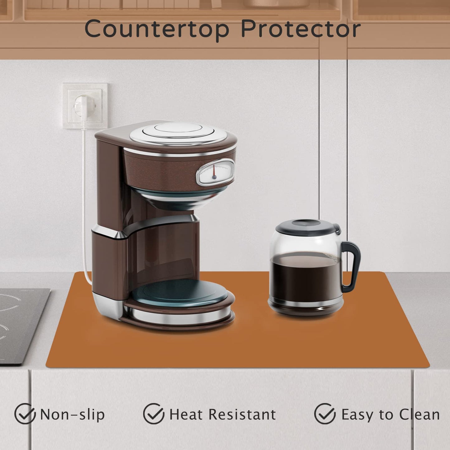 2 PCS Silicone Mats for Kitchen Counter
