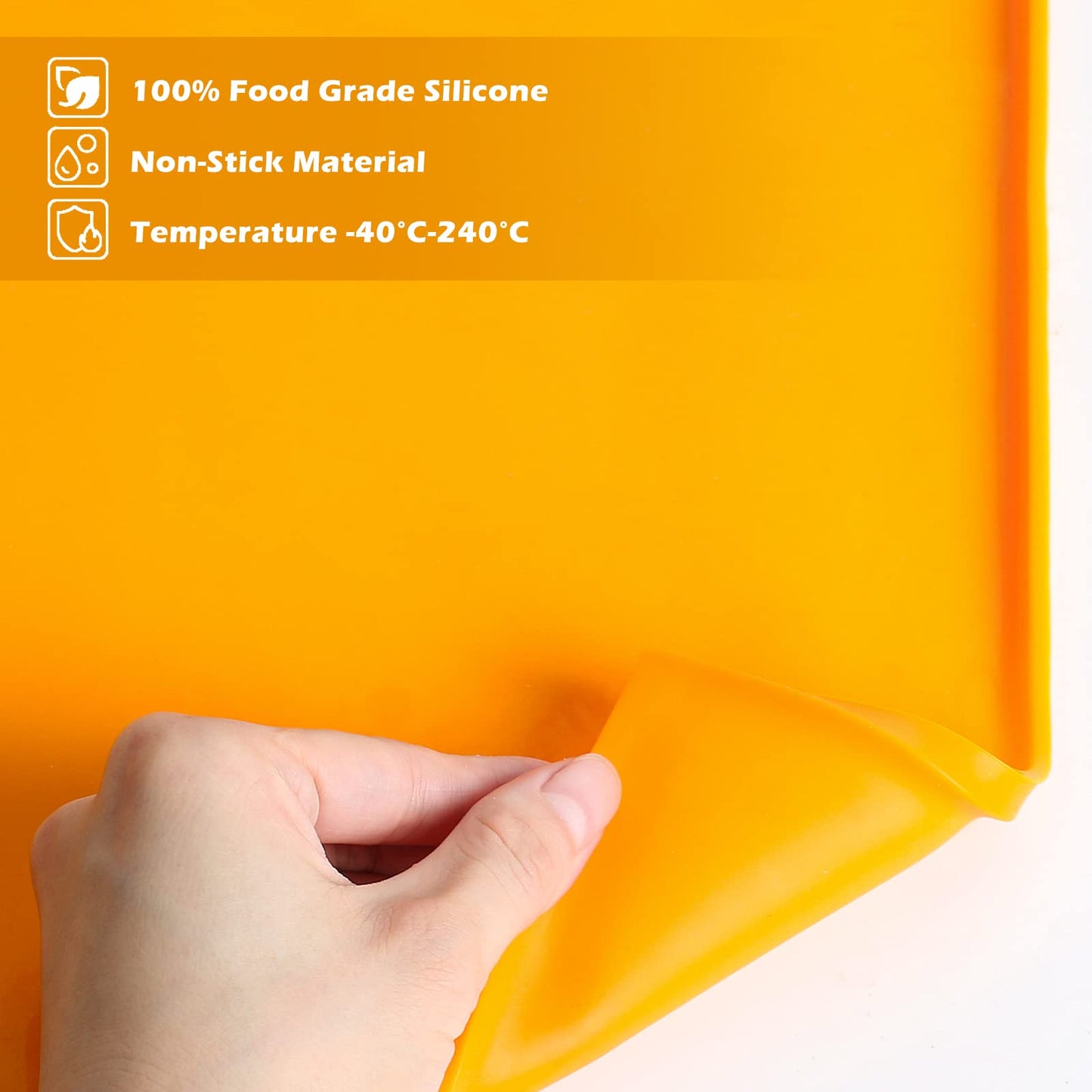 6 Pcs Silicone Dehydrator Sheets for 14" x 14" Trays