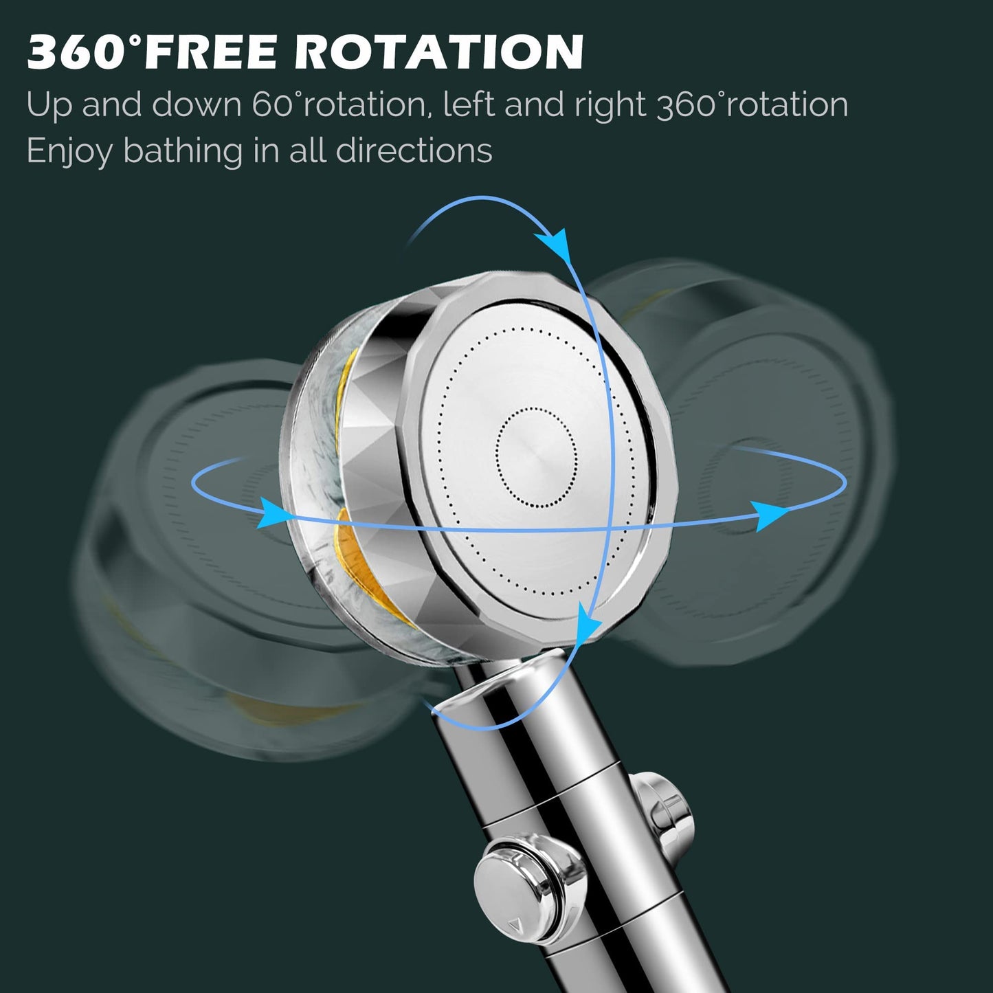 High Pressure Shower Head with Handheld