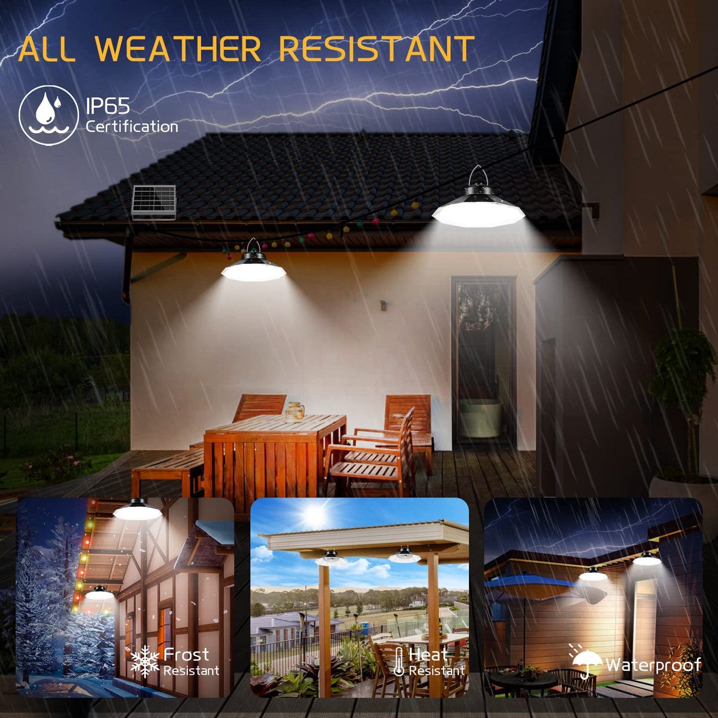 Solar Pendant Lights