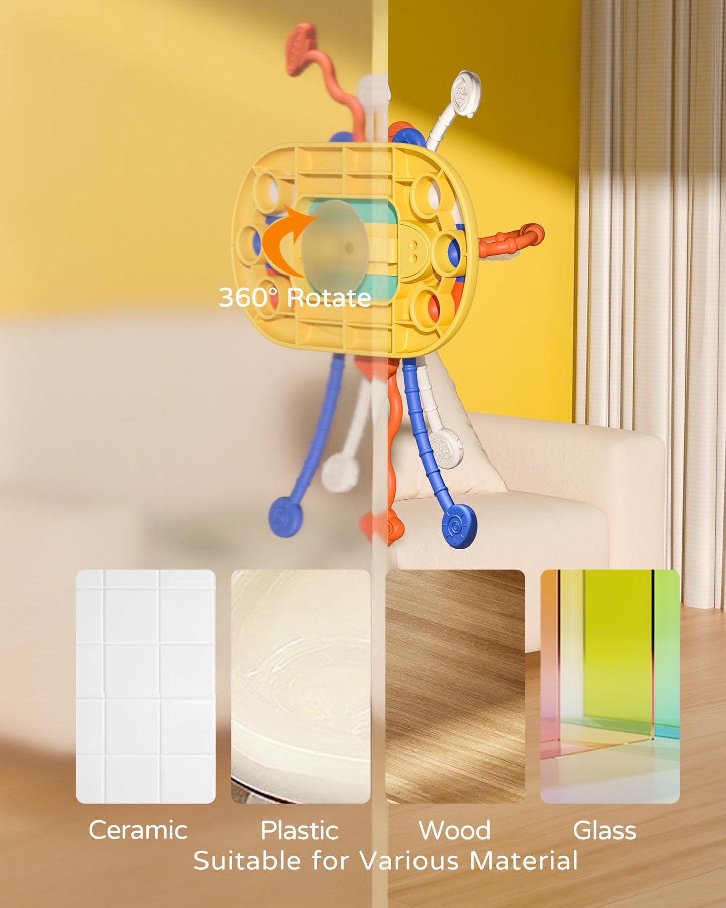 High Chair Toys with Suction Cup