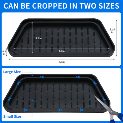 2 PCS Silicone Refrigerator Drip Catcher
