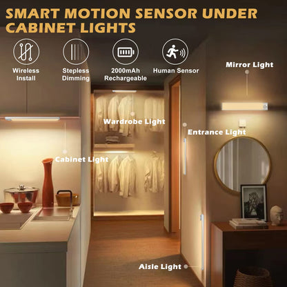 72 LED Wireless Under Cabinet Lights