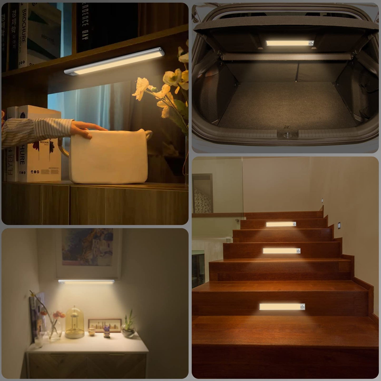 72 LED Wireless Under Cabinet Lights